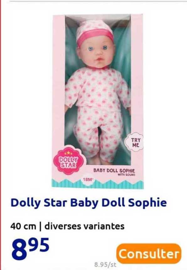 Dolly Star Baby Doll Sophie