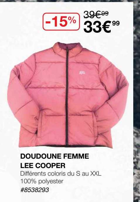doudoune femme lee cooper
