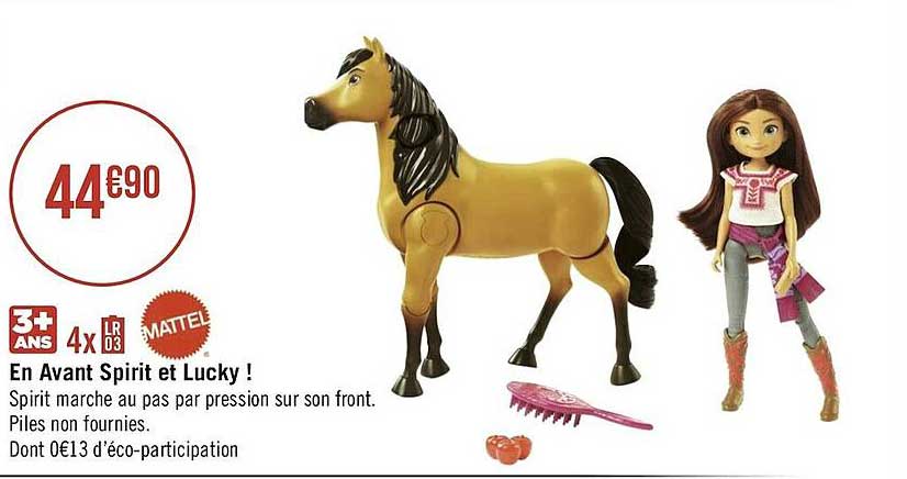 en avant spirit et lucky !