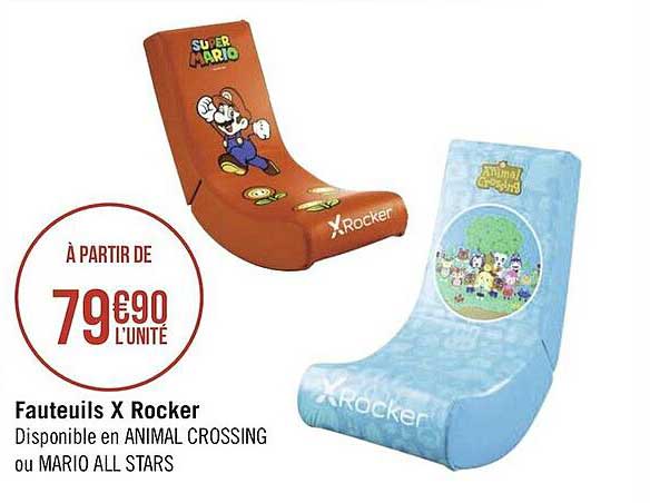 fauteuils x rocker