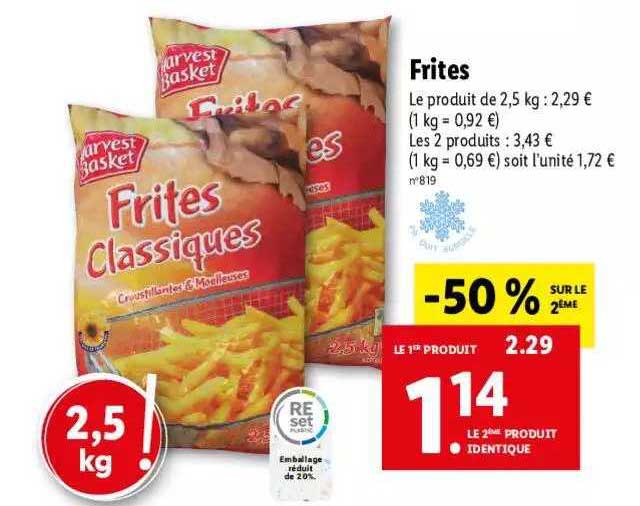 Frites Harvest Basket