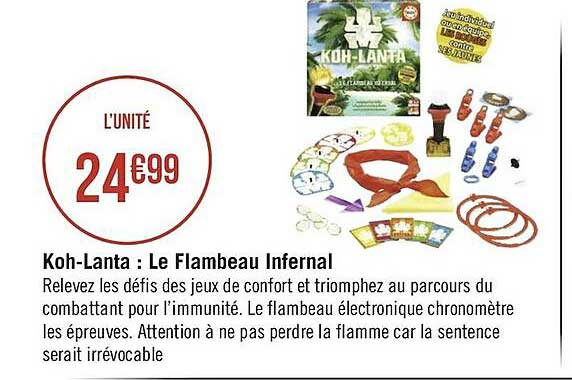 koh-lanta : le flambeau infernal