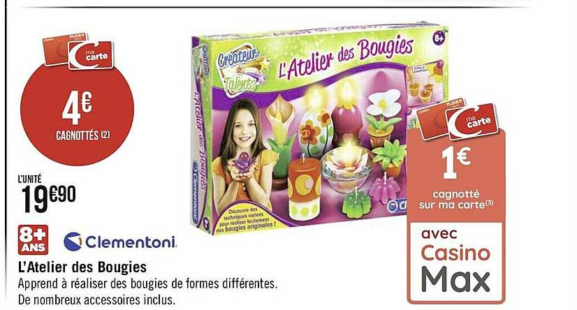 l'atelier des bougies clementoni