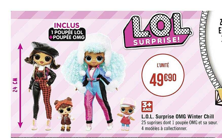 l.o.l. surprise omg winter chill