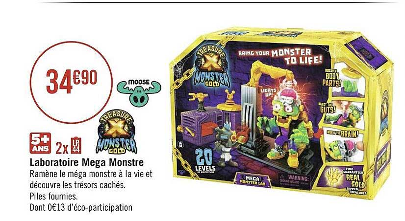 laboratoire mega monstre
