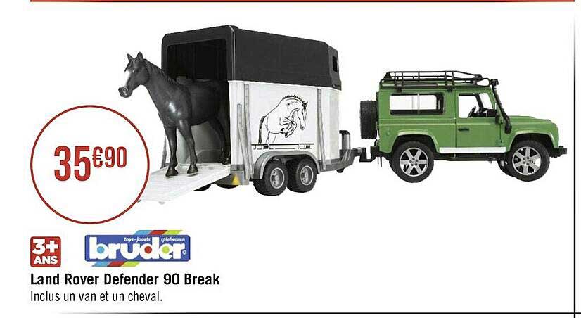 Land Rover Defender 90 Break Bruder