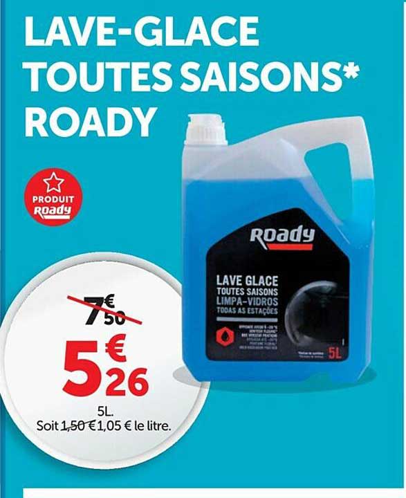 lave-glace toutes saisons roady
