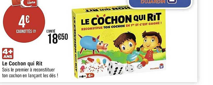le cochon qui rit