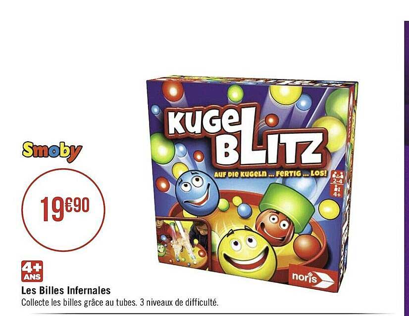 les billes infernales smoby