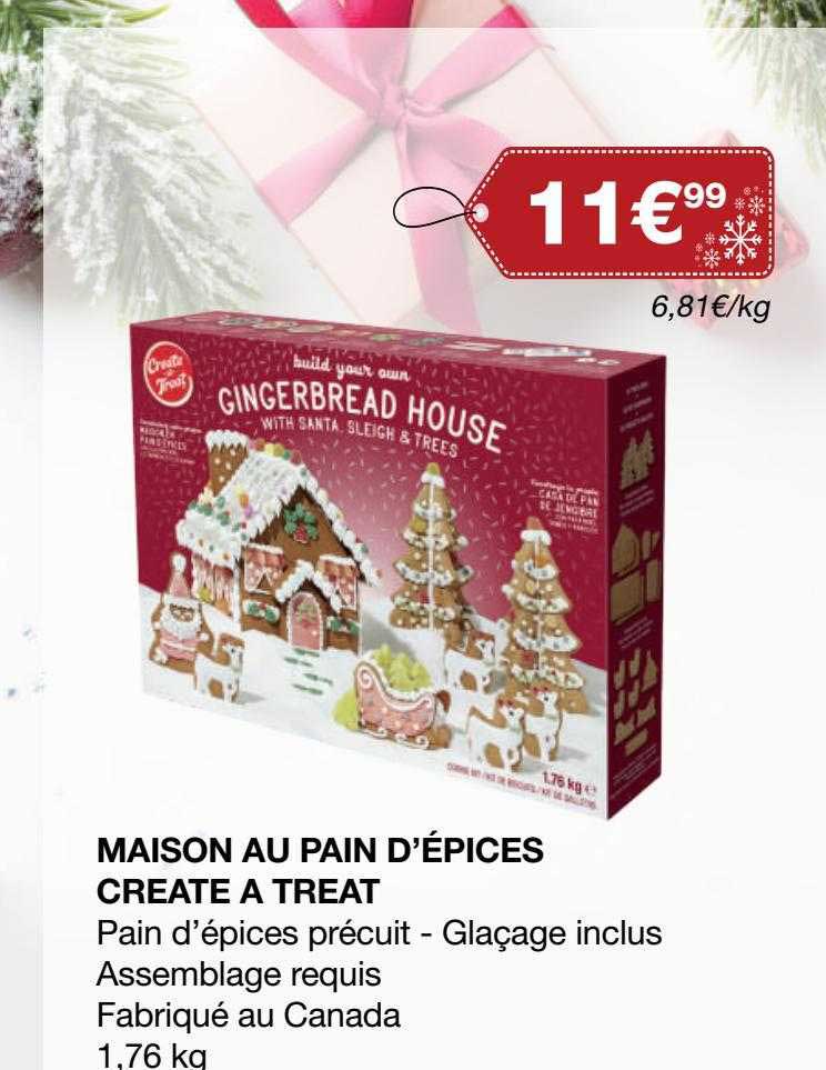 maison au pain d'épices create a treat
