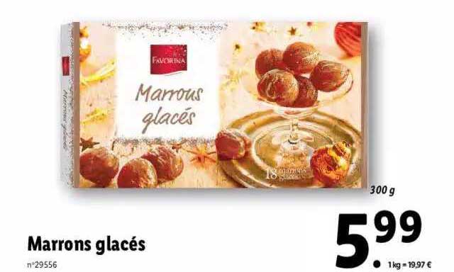 Marrons Glacés Favorina