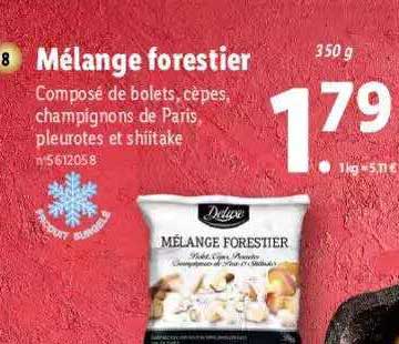 mélange forestier deluxe