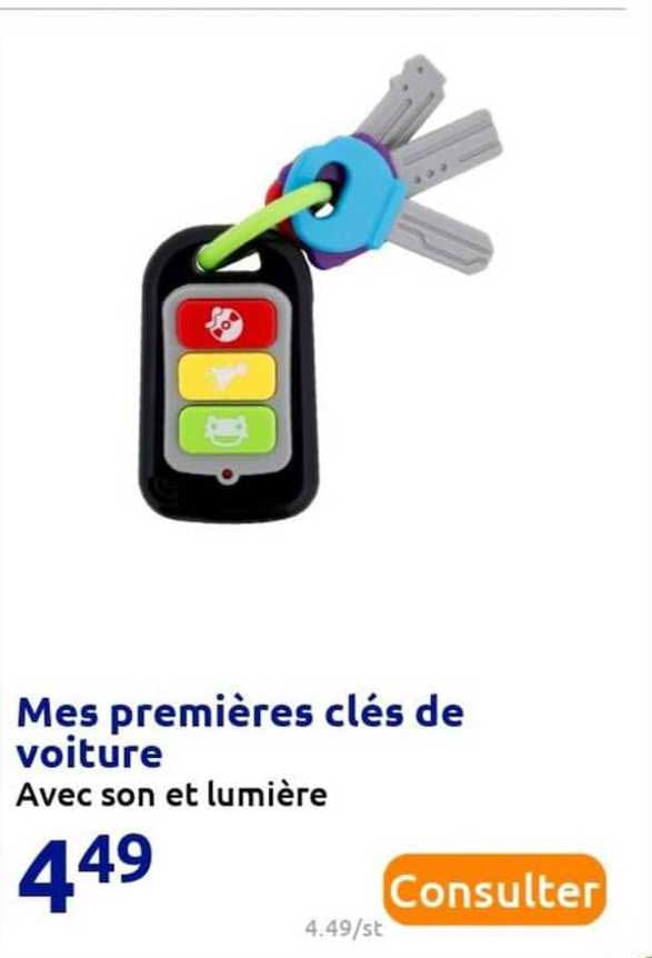 mes premières clé de voiture