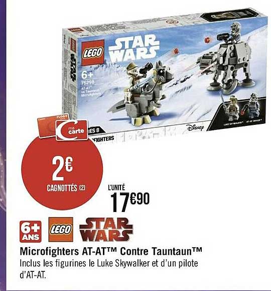 microfighters at-at contre tauntaun