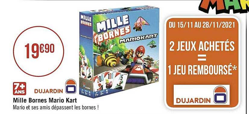 mille bornes mario kart dujardin
