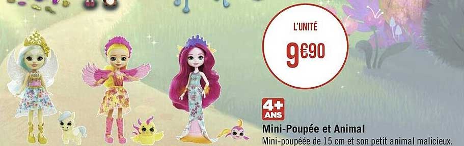 mini-poupée et animal