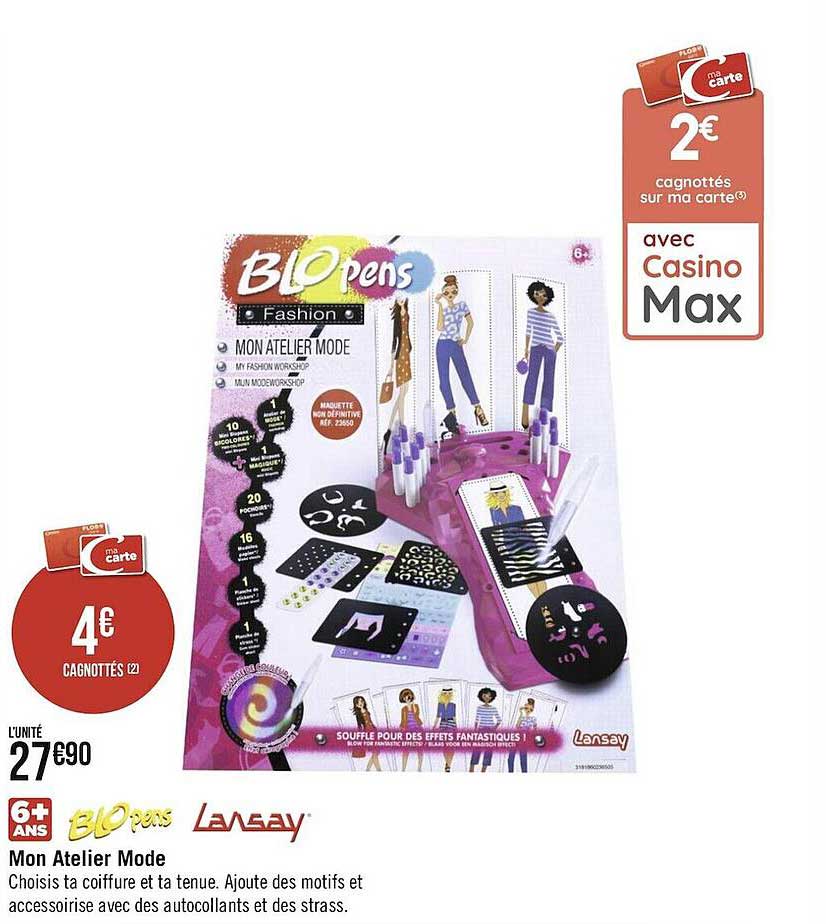 Mon Atelier Mode Blo Pens Lansay