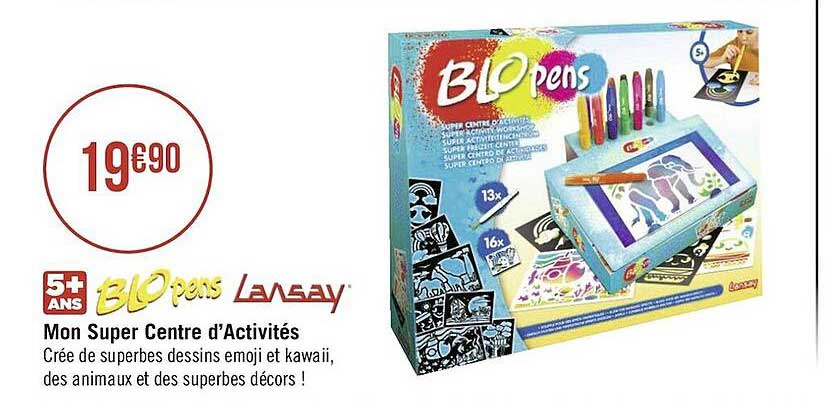 mon super centre d'activités blo pens lansay