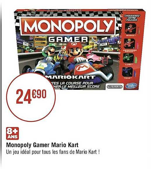 Monopoly Gamer Mario Kart