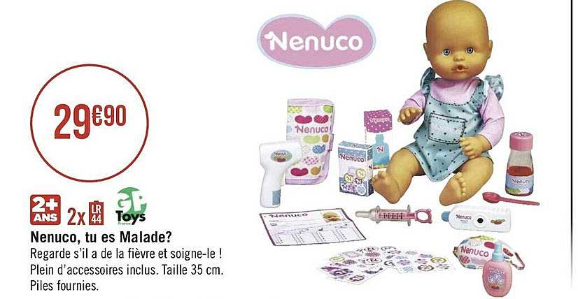 nenuco, tu es malade ?