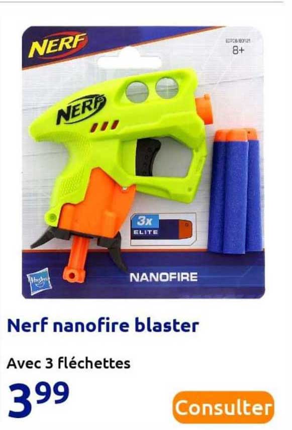 nerf nanofire blaster