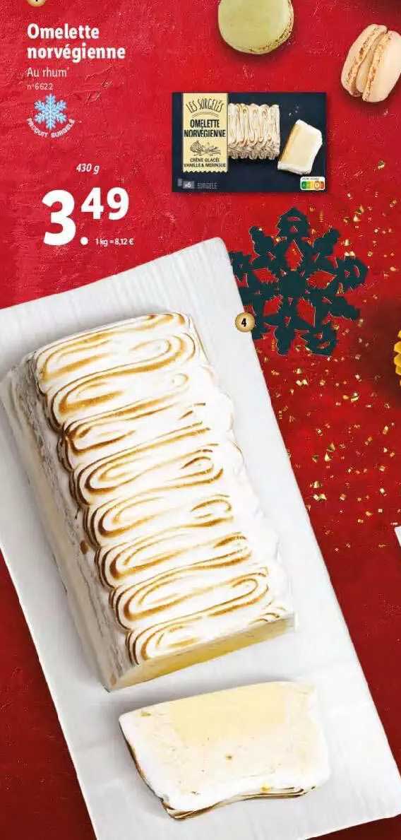 Omelette Norvégienne Les Surgelés