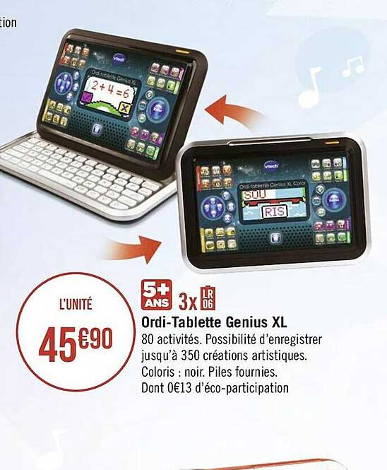 Ordi-tablette Genius Xl