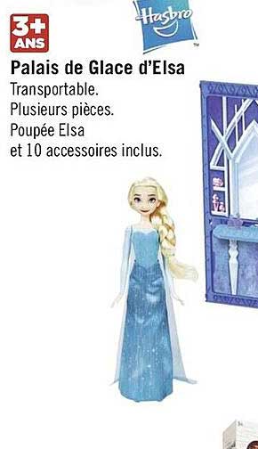palais de glace d'elsa hasbro