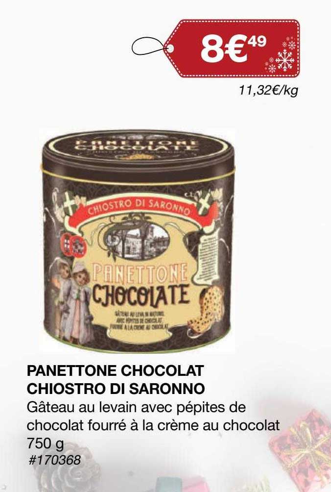 panettone chocolat chiostro di saronno