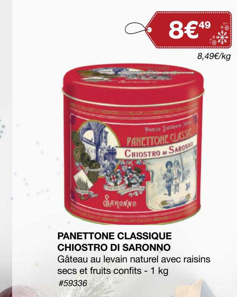 panettone classique chiostro di saronno
