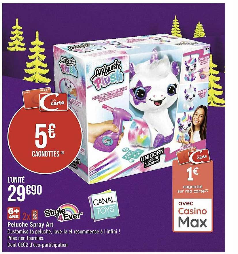 peluche spray art style 4 ever