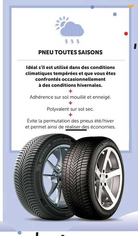 pneu toutes saisons