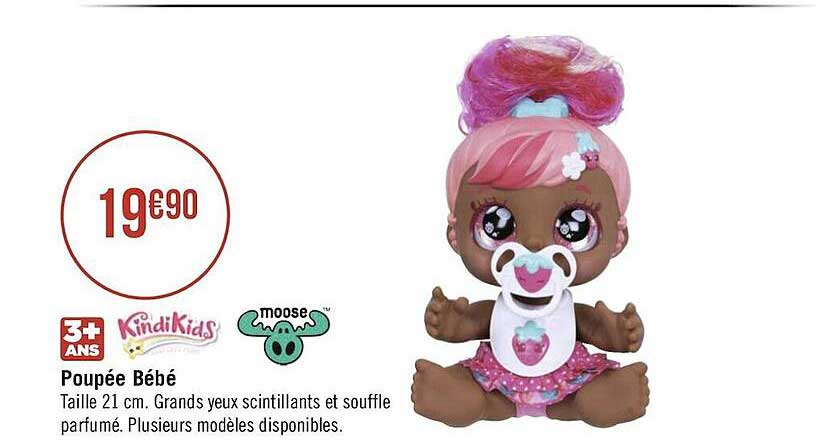 poupée bébé kindiKids