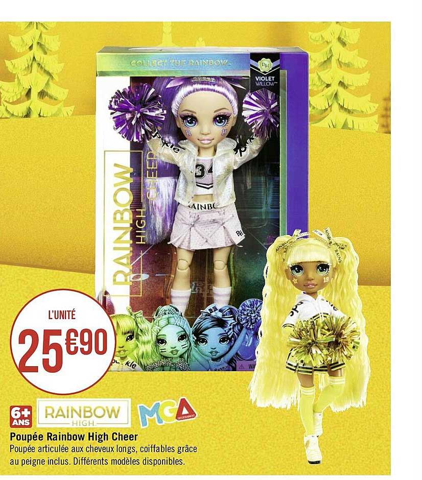 Poupée Rainbow High Cheer