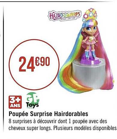 poupée surprise hairdorables gp toys