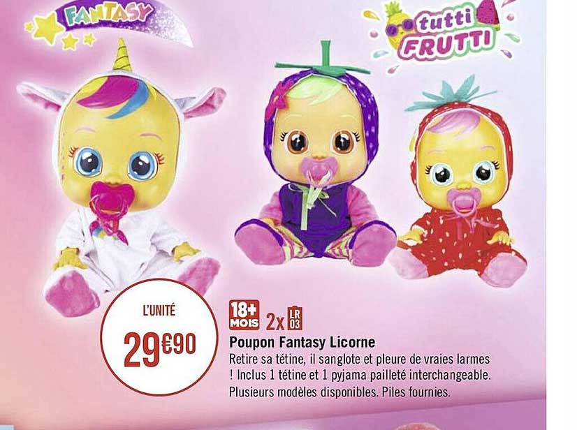 poupon fantasy licorne