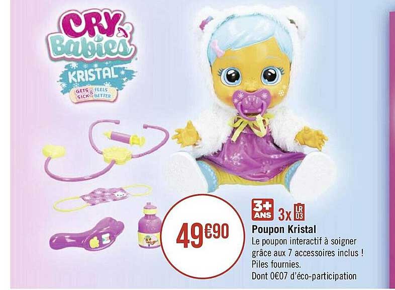 poupon kristal cry babies