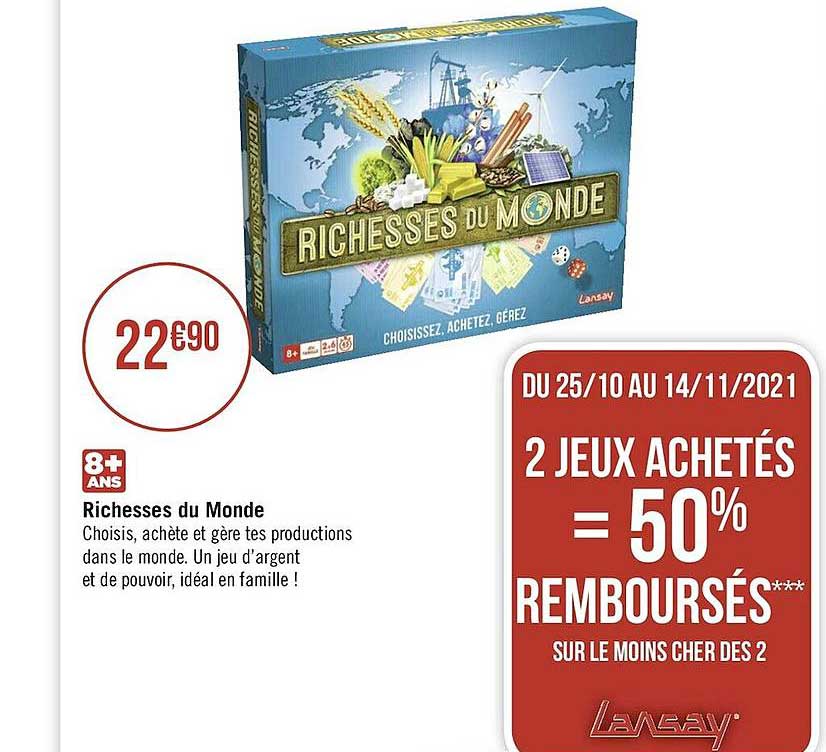 richesses du monde