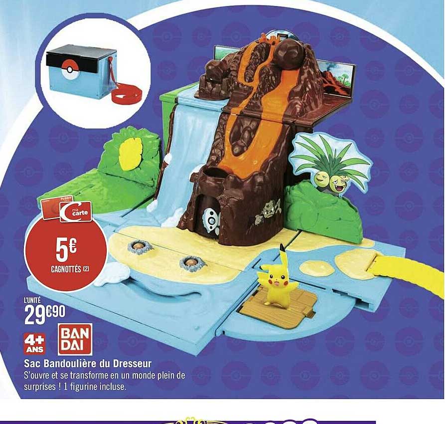 sac bandoulière du dresseur bandai