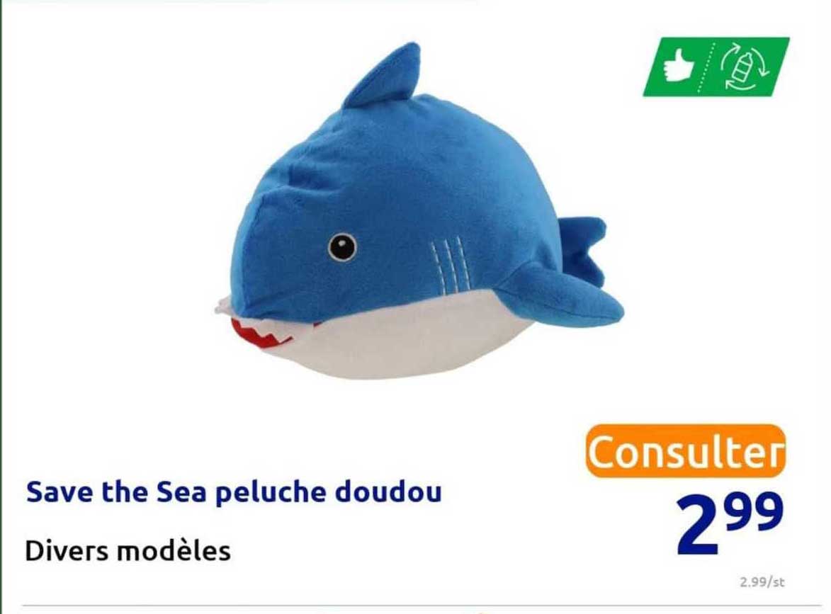 save the sea peluche doudou