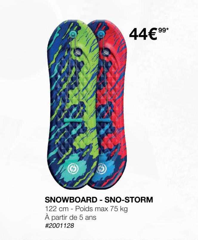 snowboard - sno-storm