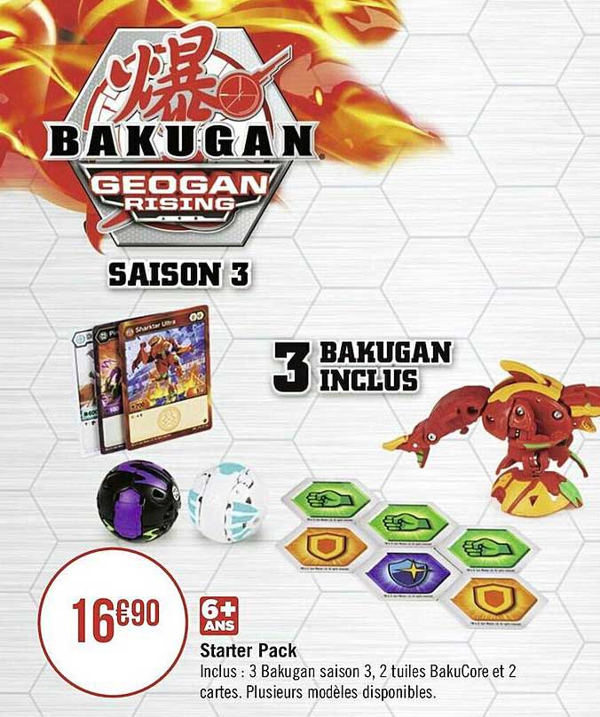starter pack bakugan giogan rising
