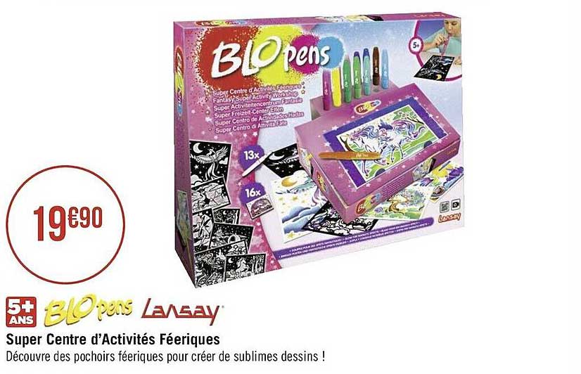 super centre d'activités féeriques blo pens lansay