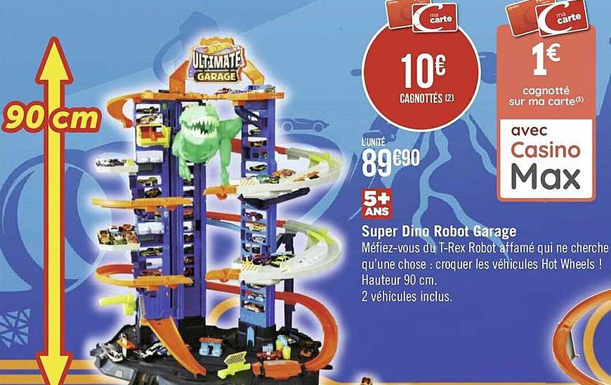 Super Dino Robot Garage