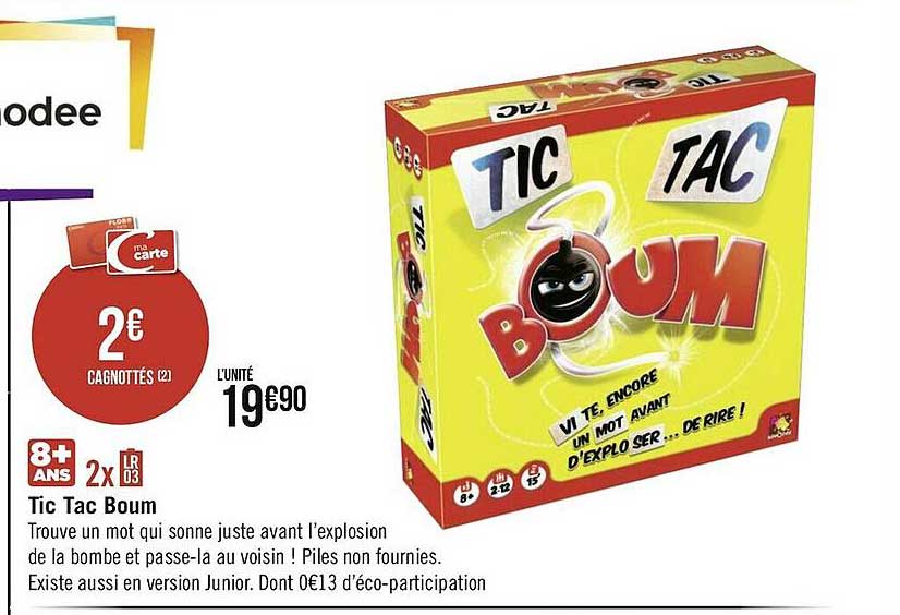 tic tac boum