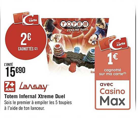 totem infernal xtreme duel lansay