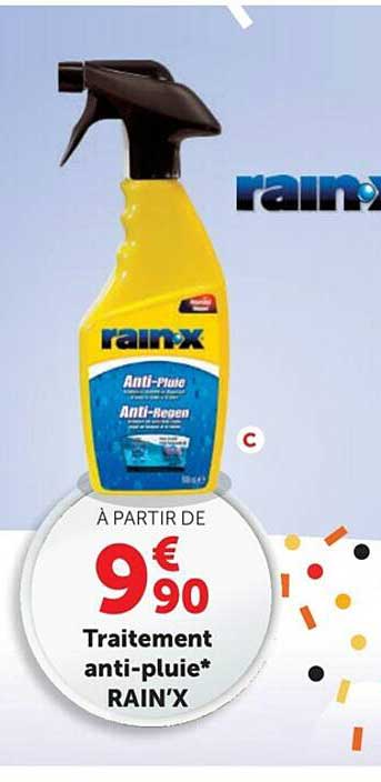 traitement anti-pluie rain'x