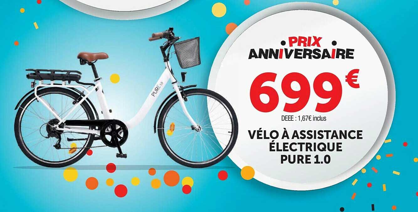 vélo à assistance électrique pure 1.0