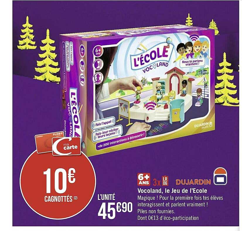 Vocoland, Le Jeu De L'école Dujardin