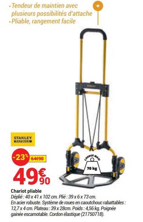 Chariot Pliable Stanley